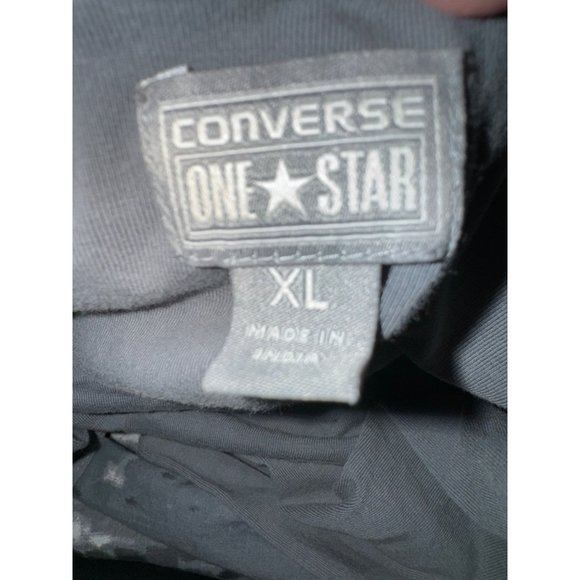 CONVERSE One Star Summer Front Cross Mini Dress Gray Size XL - Picture 10 of 12